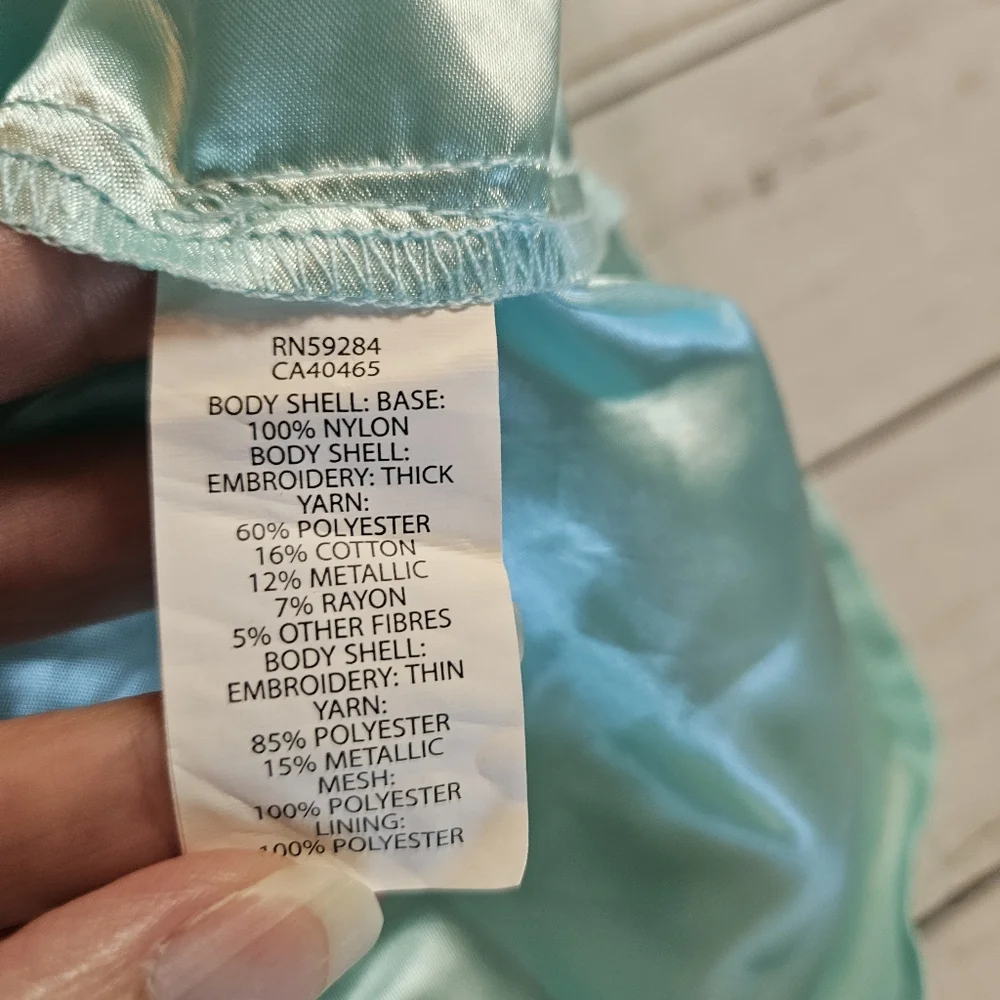 Childrens Place‎ Teal Special Occassion Dress Size 6 Spring Easter Tulle